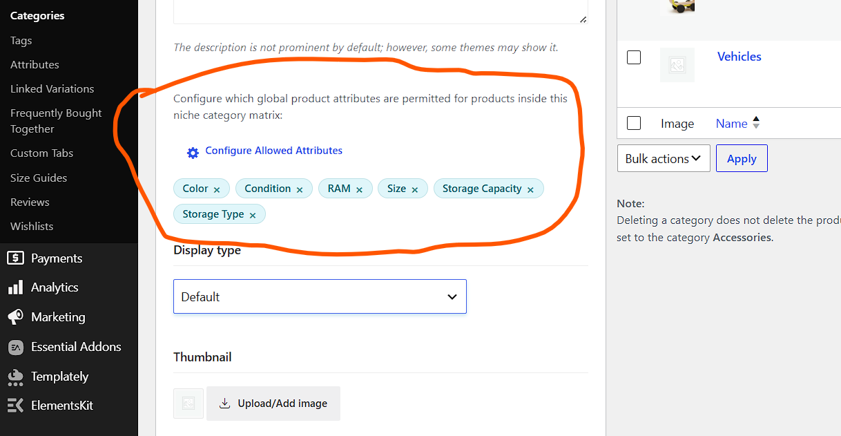 Conditional Attribute for Dokan