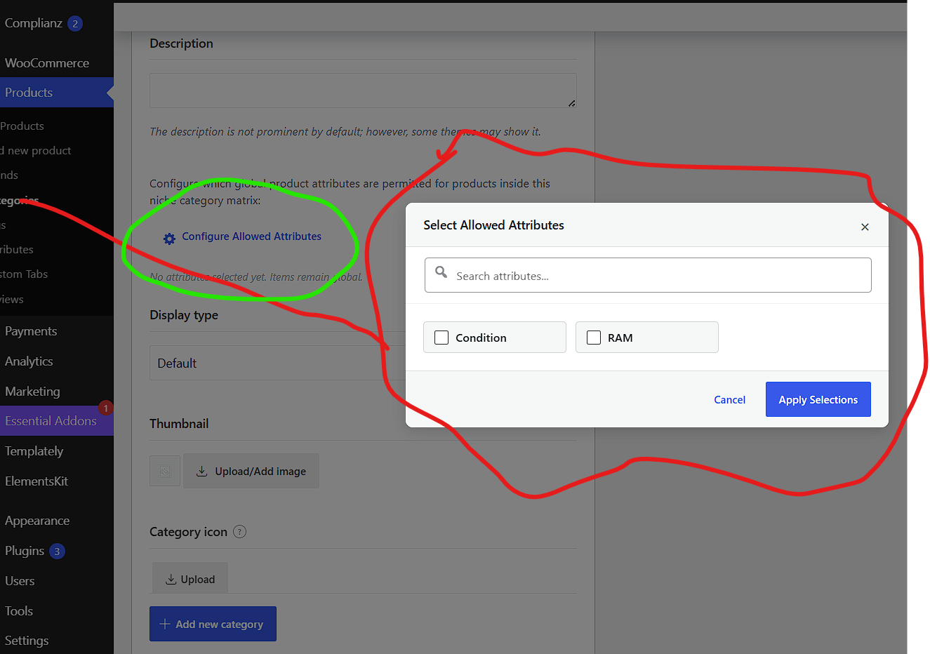 Dokan Conditional Category – Attribute Filtering for Vendor Dashboards